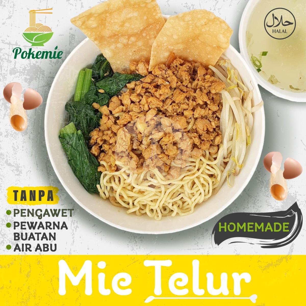Mie Hijau Ayam Panggang Madu menu Pokemie Bakmi Ayam Jamur Homemade, Pondok Kelapa