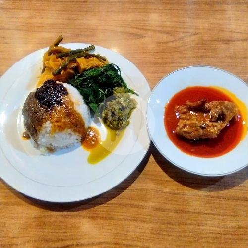 Nasi Ayam Rendang menu RM SIMPANG LADANG Masakan Padang Khas Bukittinggi, Regol