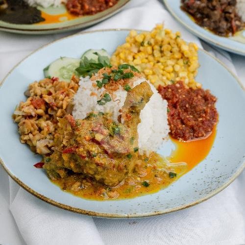 Sego Sambel Oseng Rempelo Ati menu SEGO SAMBEL MBOK JUDES BANYUWANGI