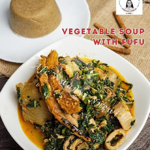 Bitter Leaf Soup menu African Food Center Nwanyi Nnewi, Jl. KS Tubun No. 2B