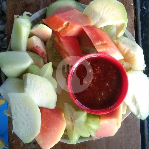 Rujak Mangga Muda menu Rujak Es Krim Mas Donny, Demangan