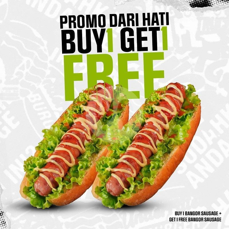 Buy 1 Get 1 Ayam Bangor Crispy menu Burger Bangor Express, Nglames Madiun