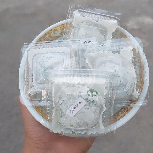 Emping MELINJO Limpung menu Bubur Ayam Tangerang Brimob, Talun