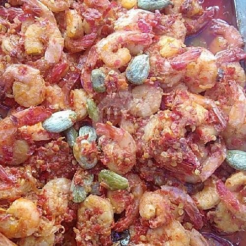 Nasi Udang Balado + Sayur menu UlaNago - Traditional Minang Food, Grogol