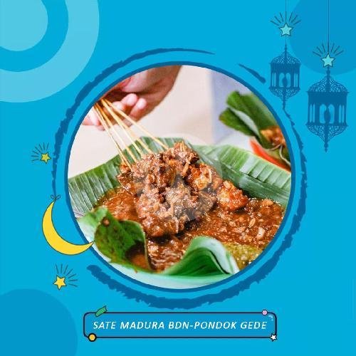 SATE AYAM PREMIUM 10 TUSUK FULL DAGING menu SATE MADURA BDN, PONDOK GEDE