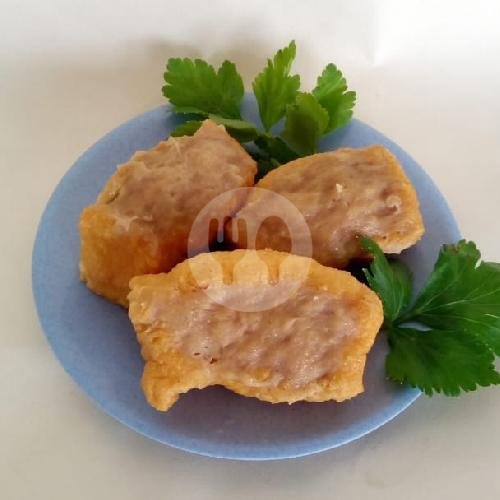 Tahu Bakso menu Bakso Gerobak Cak Tebe, Purimas