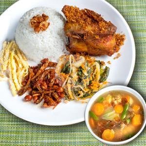 Paket Ayam Bumbu menu Kemangi, Kebon Jeruk