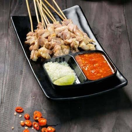 Sate Slorot Ayam Campur Kulit 100 Tusuk menu Sate Ayam Slorot Cak Ari