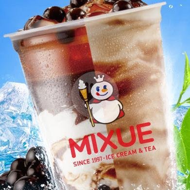 Boba-Shake menu Mixue Pancoran Pasar Minggu, Pancoran