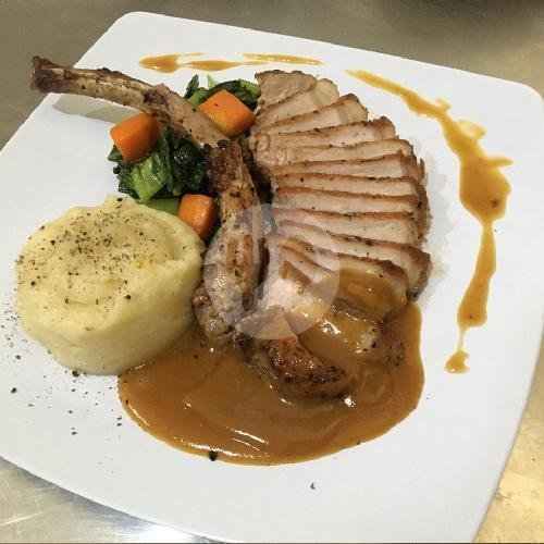 Rjb Pig Burger menu Rumah Jagal Bapa, Sukun