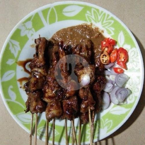 Sate Campur menu Sate Ayam dan Kambing Cak Dul, Jetis