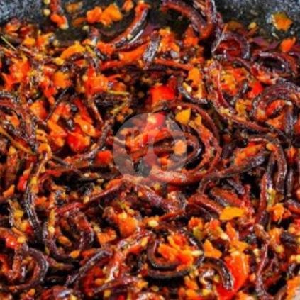Sambel Welut Uleg menu Warung Brintik, Ceper