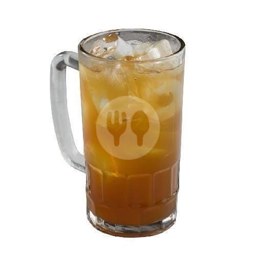 Teh Manis Hangat menu Soto Mie Bogor Pak Kadir, Dutamas