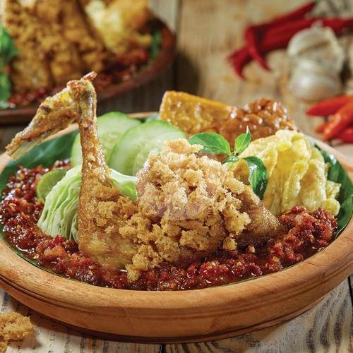 Super Combo 1 Ayam Hot Poll menu Super Penyet, Setiabudi