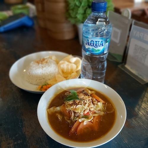Nasi Tongseng Sapi + Minuman menu Gule Tongseng Bade Bule, Koenyah Foodcourt