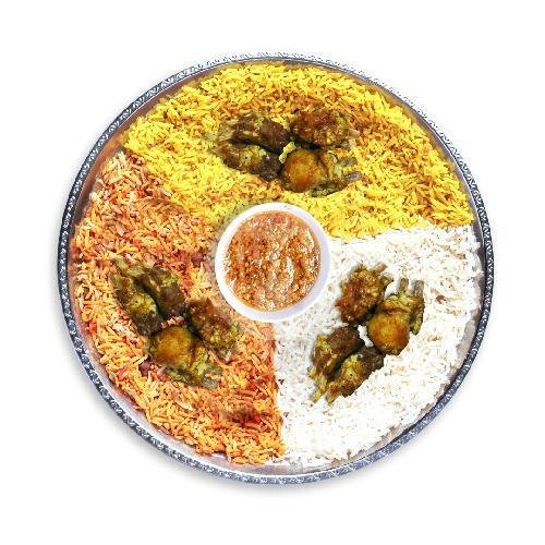 Paket Loyang 3 In 1 1/4 Ekor Ayam menu Thoif Kebuli Biryani, Deltasari, Waru, Sidoarjo