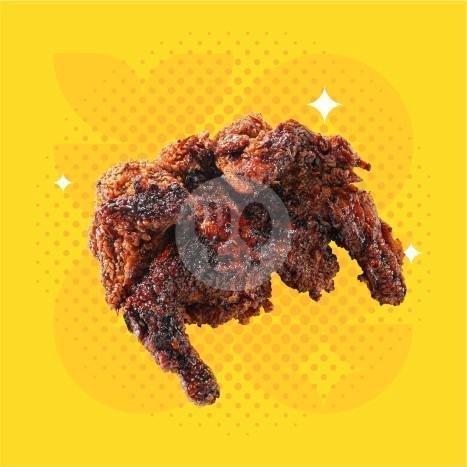 Nasi + Dada/Paha Atas Geprek menu Ayam Geprek Hara Chicken, Monjali