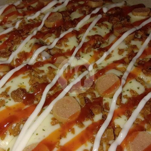 Chicken Sausage menu Kedai Pizza Kaliwining 1, Rambipuji