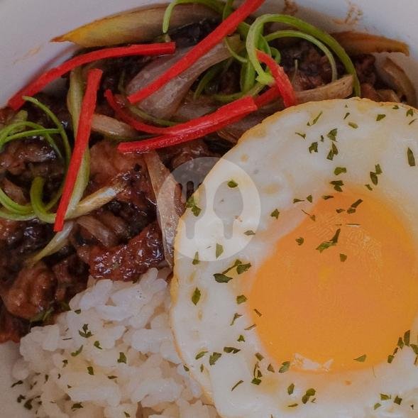 Rice Bowl Mentai Chicken menu Parkir Depan