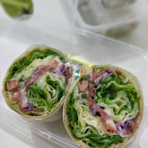 Smoke Beef Salad Wrap menu Rumah Salad 168, Sunter