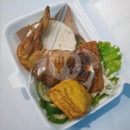Nasi Putih Ayam Komplit menu Rupiahfood, Cimahi Selatan