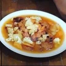 Udang Saus Tiram menu RM Chinese Food Cak Sulis, Besi