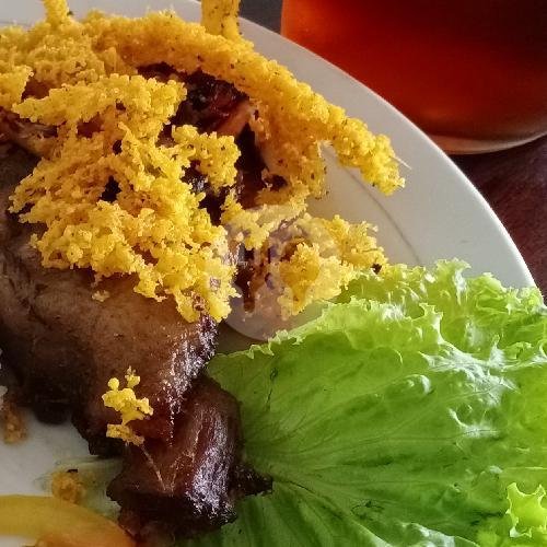 Bebek Bakar menu RM Marem, Pasekon