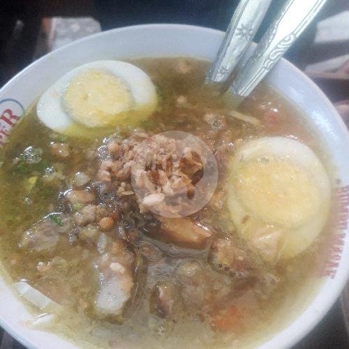 Soto Daging +Telor + Nasi menu Soto Naila Suramadu, Jatinangor