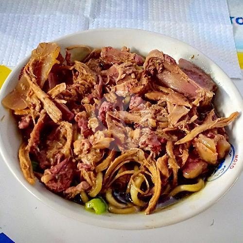 Mie Ayam Pakai Telur menu Mie Ayam Al Barokah Mang Imin, Cieunteung