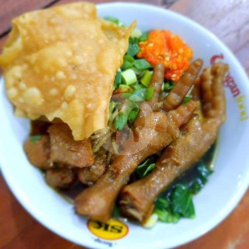 Es Degan Utuh menu Bakso Dan Mie Ayam Sido Mandiri, Kartasura