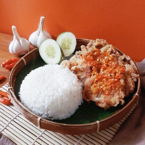 Ayam Geprek Sambel Teri menu Geprek Tugu, Krembangan