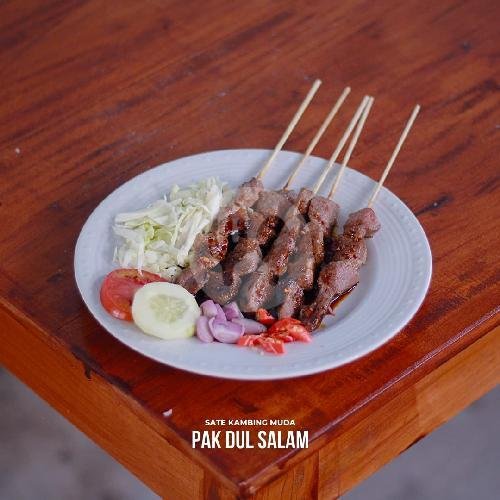 Sate Goreng Kambing menu SATE KAMBING MUDA Pak Dul Salam