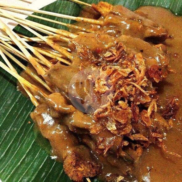 Sate Jantung + Ketupat menu Sate Padang Ajo Ramon, Pasar Minggu
