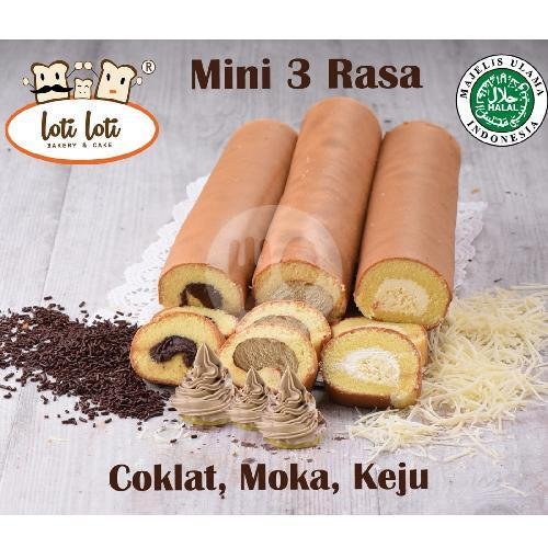 Bolu Gulung Nanas menu Loti Loti Bakery & Cake, Matraman