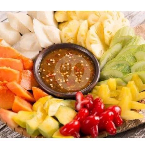 Jus Nanas 1 Pcs menu Barokah Buah, Jln Raden Patah Pasar Lembang