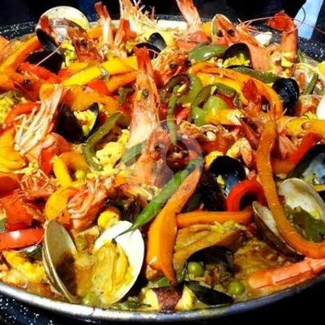 Seafood Mix Goreng Mentega menu Pojok Indah Seafood, Abdulrahman Saleh