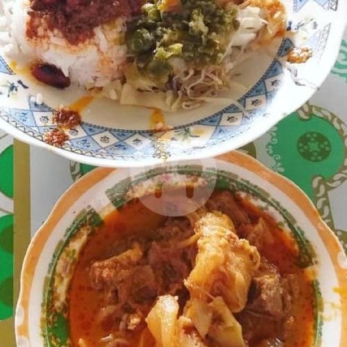 Nasi Dendeng Paru menu RM Minang Saiyo, Raya Siteba