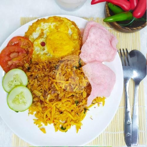 Minas (Mie Nasi) Goreng Telur + Daging menu Soto Padang Bundo Denai, Bintara