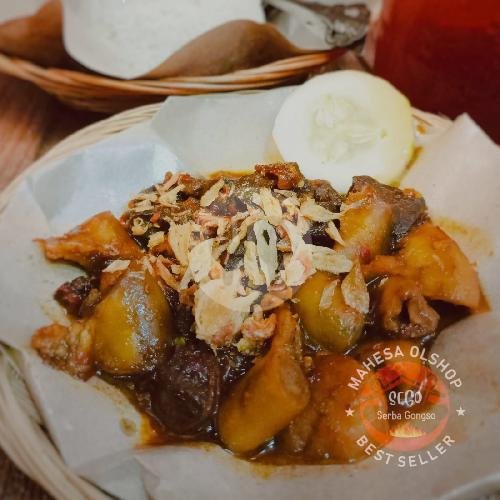 Gongso babat sapi menu Gongso Babat Mbok Sumarti, Kelud Barat 3