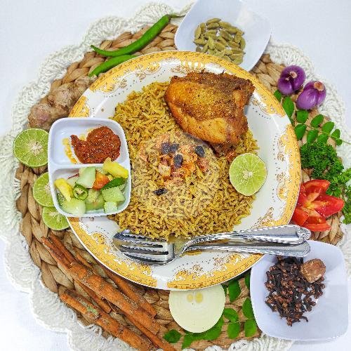 Nasi Kebuli Kambing Basmati Premium menu Nasi Kebuli Pawon, Klojen