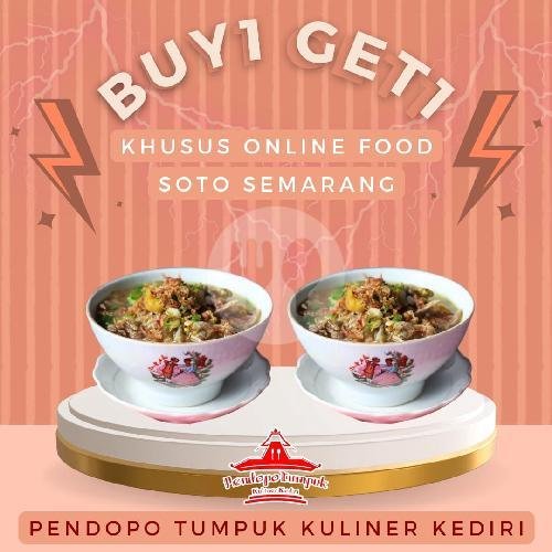 PROMO DARK NYOKLATO BUY 2 FREE 1 menu Pendopo Tumpuk Kuliner Kediri Cabang Gringging, Jl. Raya Wonosari 12A Grogol