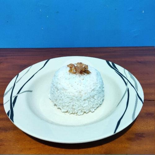 Nasi Putih menu Warung Sop Iga Dan Soto Betawi Bu Tya