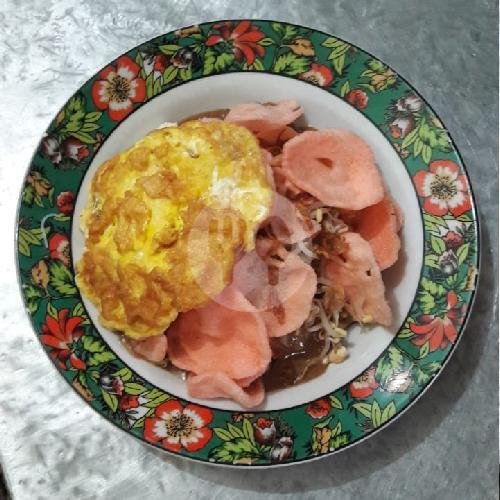 Ketoprak Telur Asin menu Ketoprak Cobek Pak Yono (Asli), Karang Tengah