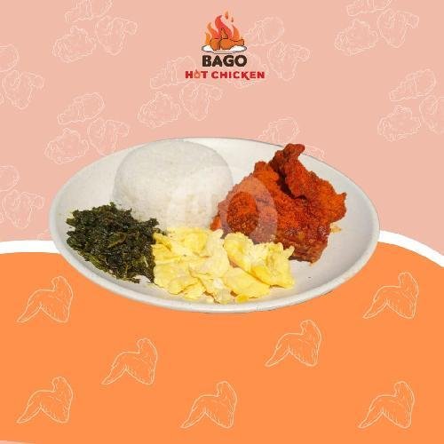 Bago HC Paha Atas menu Bago Hot Chicken UNS, Jalan Kartika No 17, Jebres