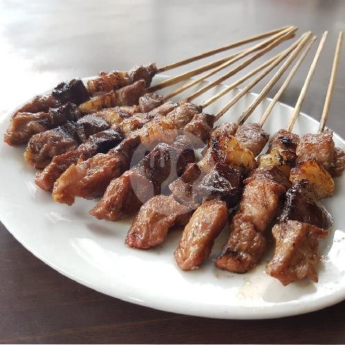 Sate Kambing Daging Polos menu Sate Tegal Marem, Kebonjati