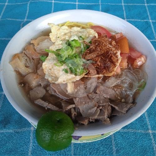 SOTO MIE DAGING menu Soto mie Teh Usy Asli Bogor