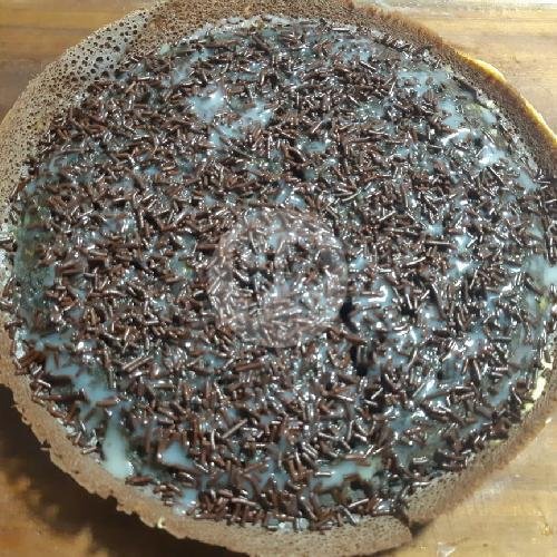 Martabak Manis Pandan Coklat Susu menu Martabak Manis Dan Telor Top Bahari