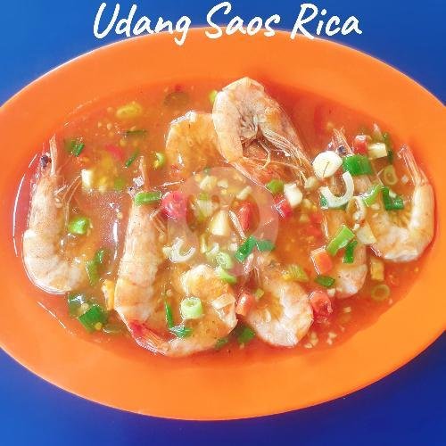 Udang Saos Tiram menu Seafood Siang Malam