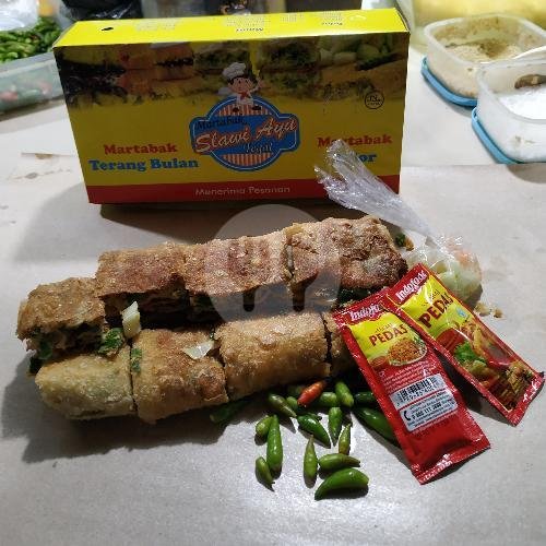 Terang Bulan Coklat + Susu menu Martabak Slawi Ayu, Segoroyoso