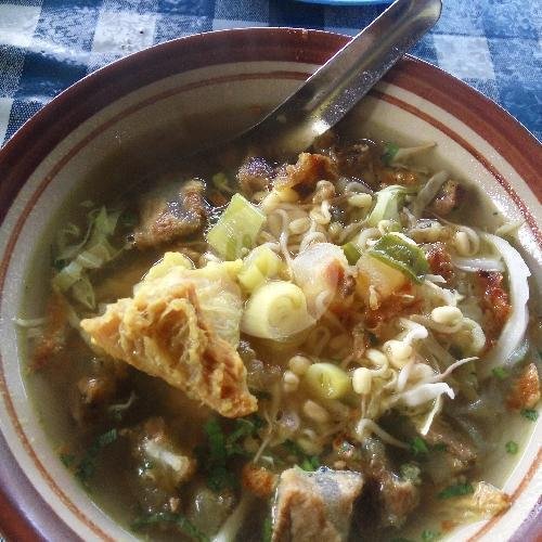 Soto Daging Sapi + Nasi menu Soto Lamongan Cak Yu